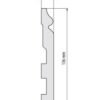 Elegance LPC-24 grindjuostės profilio matmenys